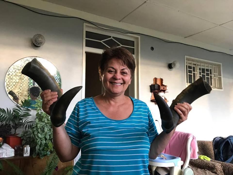 At Nana'S Leilighet Lagodekhi Eksteriør bilde